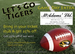 Tigers Game day Experience at McAdams