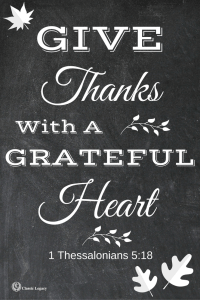 Give Thanks with a Grateful Heart Pinterest Thanksgiving Quote