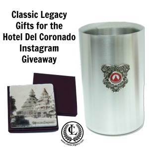 Gifts for Hotel Del Instagram Giveaway 