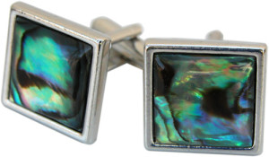 Cuff Links Luxury Hotel Gifts by Classic Legacy include the Abalone style.