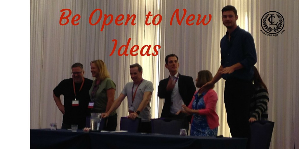 Conference Tips Open to New Ideas