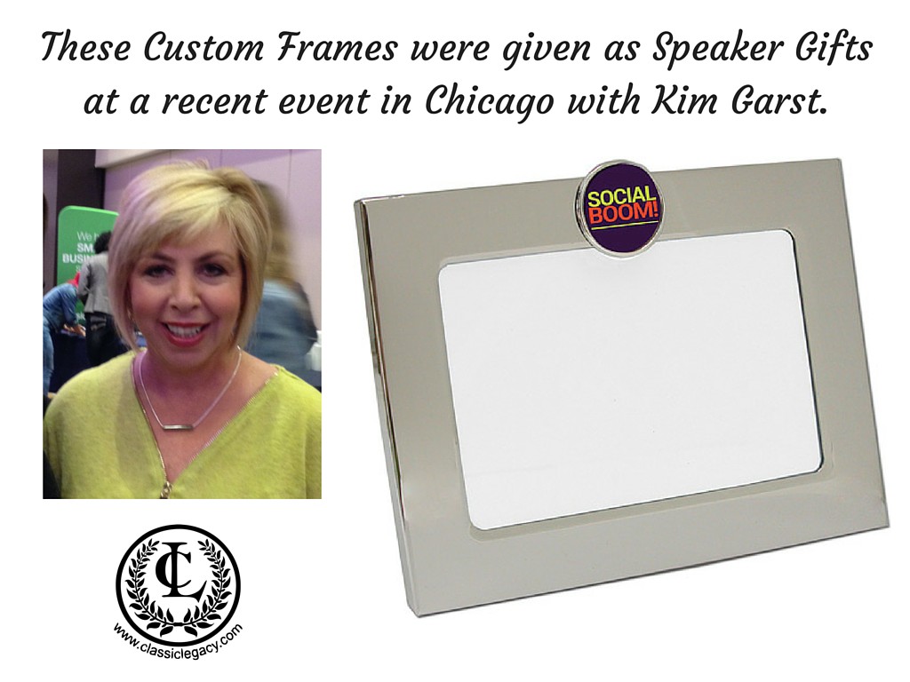 Speaker Gifts Custom Frames for special events