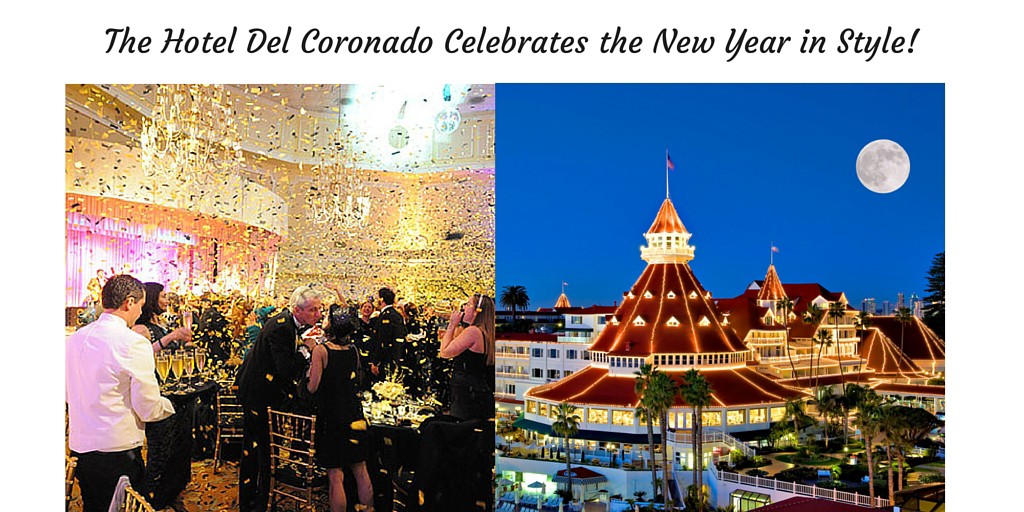 Hotel Del Celebrates News Year Collage