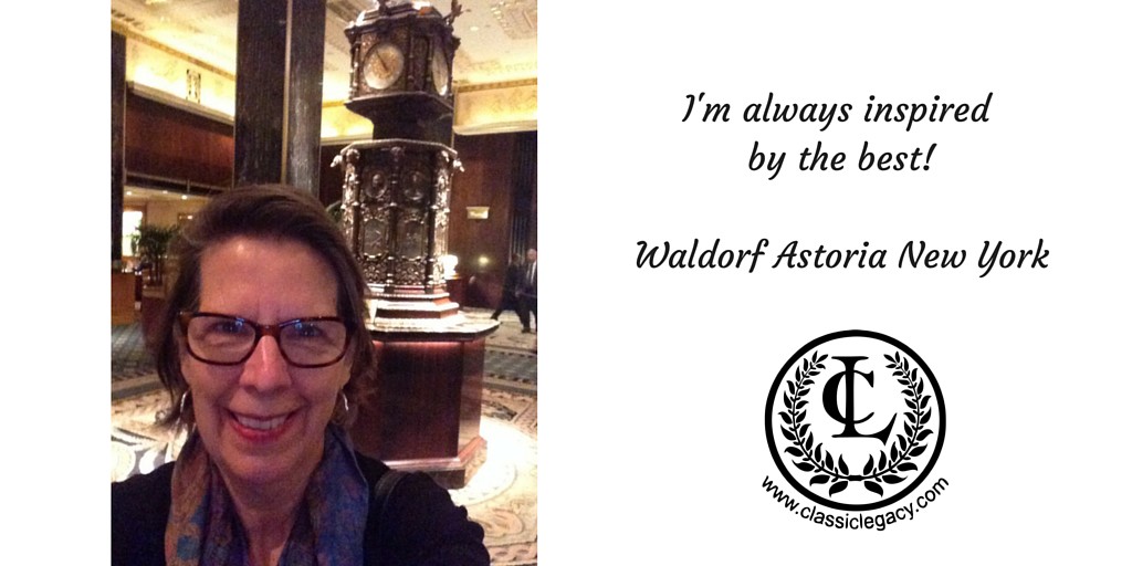 I'm always inspired by the best!Waldorf Astoria New York - Copy