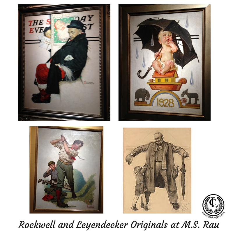 +Rockwell and Leyendecker Originals at M.S. Rau