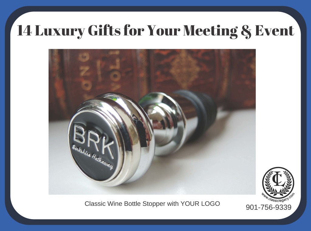 14 Luxury gifts for your Meeting & Event Wine Stopper BRK