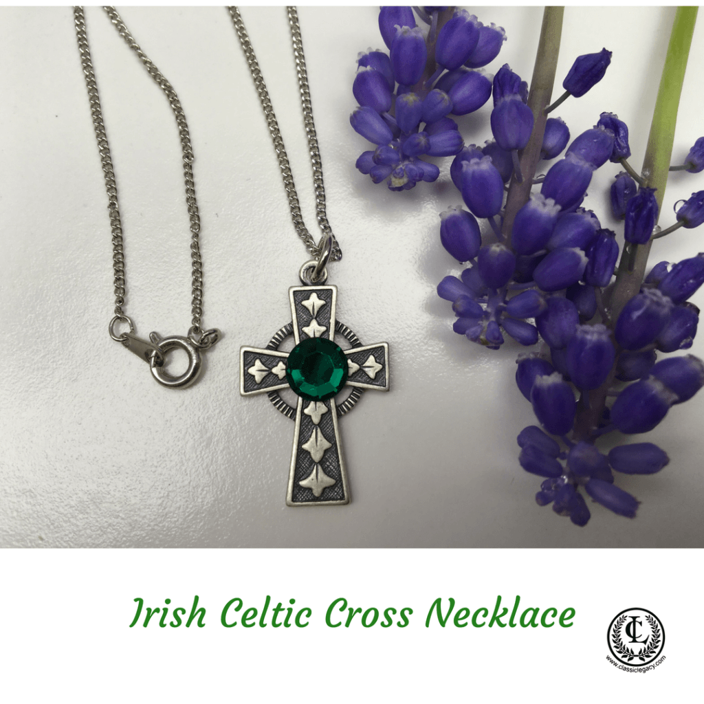 Necklace Irish Celtic Cross
