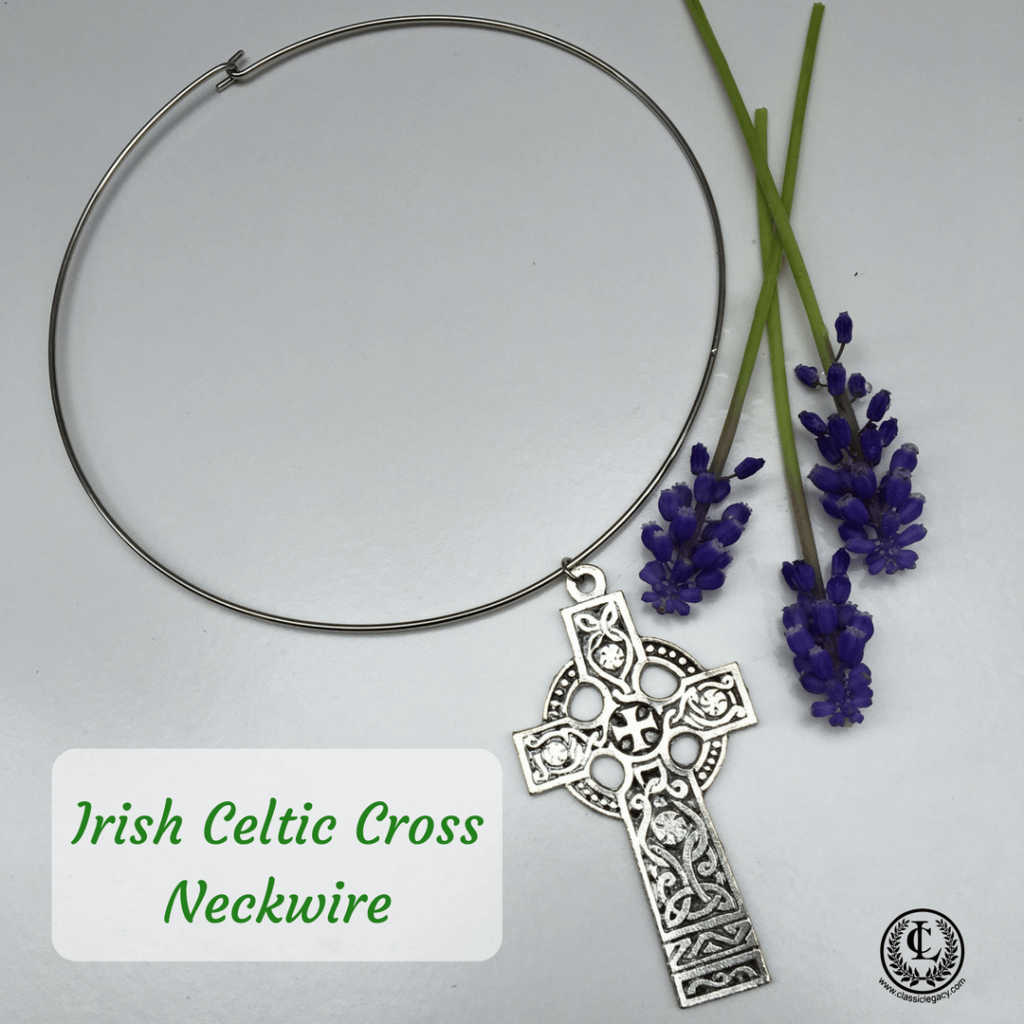 Neckwire Irish Celtic Cross