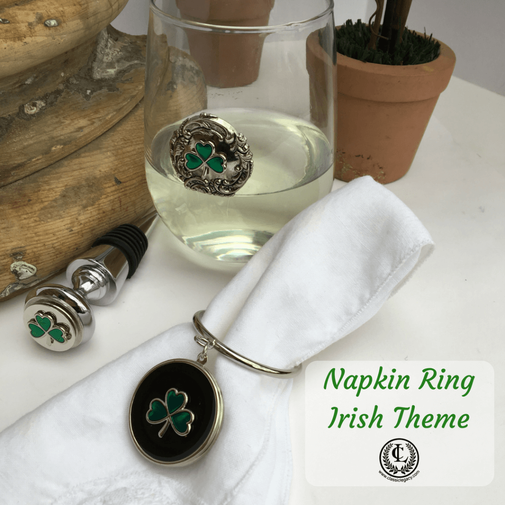 Napkin Ring Irish theme