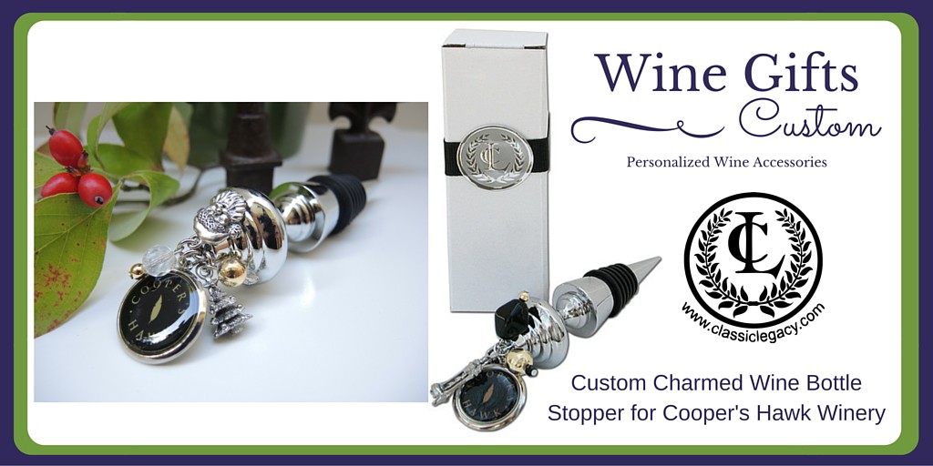 Luxury Wine Gifts Include Charmed Wine Bottle Stoppers
