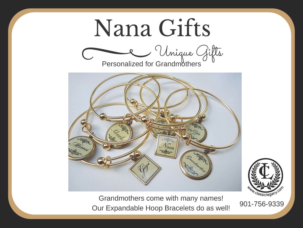 Grandmother Name Bracelets by Classic Legacy
