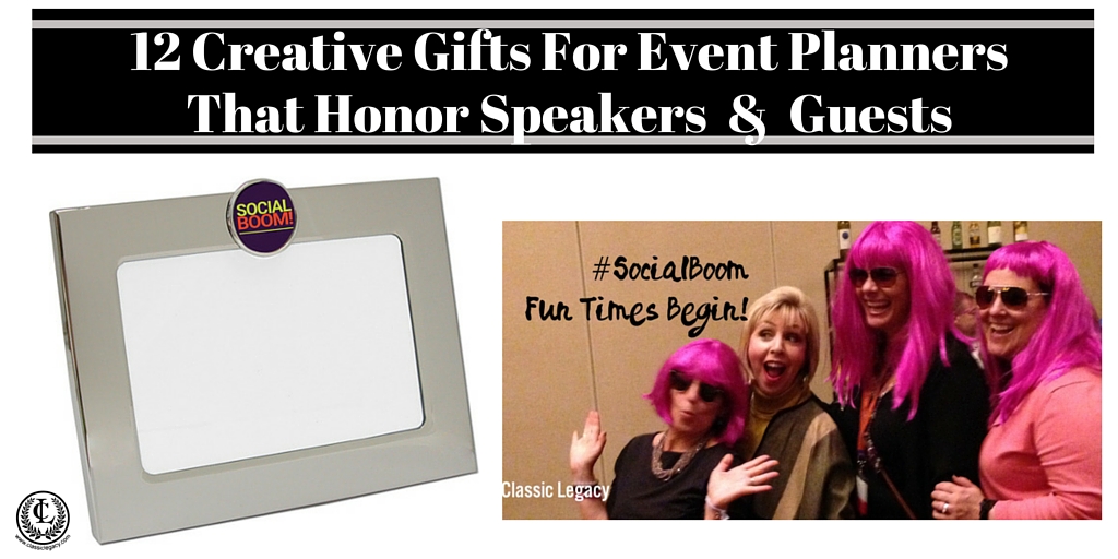 12 Creative Gifts For Event Planners That Honor Speakers And Guests