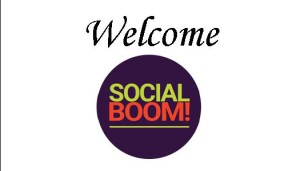 2 x 3.5 Welcome Social Boom