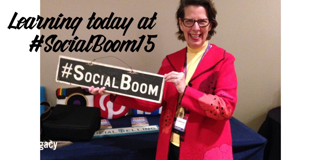 Catherine Tatum at Social Boom Event