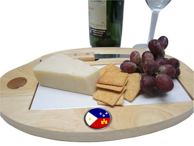  Cheese Board Acadian Flag Louisiana Gifts