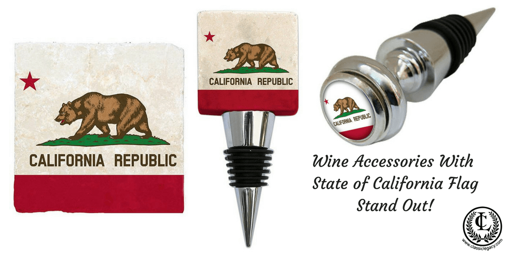 Flag Gifts featuring the State of California flag stand out 
