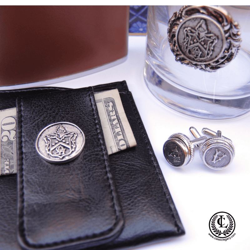 Custom Faux Leather Money Clip by Classic Legacy