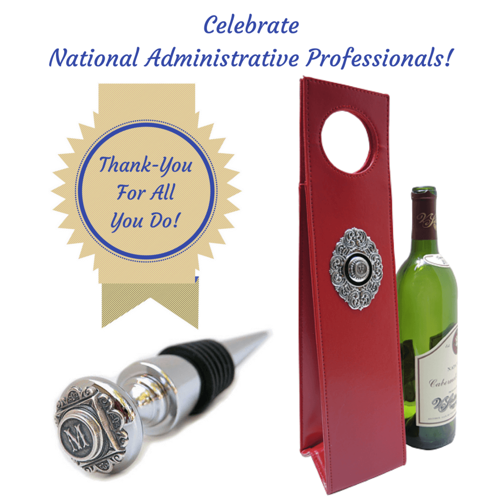 Wine Carrier & Bottle Stopper National Admin Day Gifts