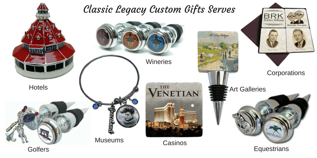 Classic Legacy serves hotels, wineries, art galleries, corporations, museums, casinos,equestrians, and golfers.