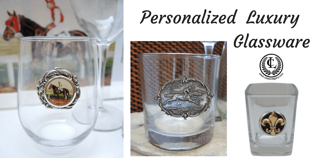 Personalized Luxury Glassware by Classic Legacy