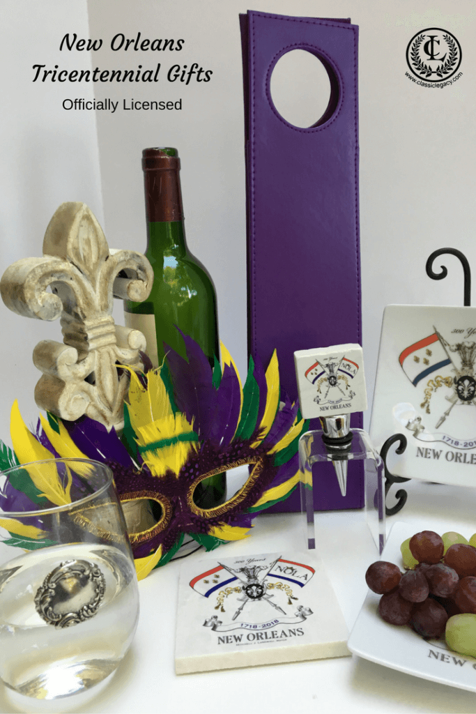 2018NOLA Tricentennial Gifts celebrate Mardi Gras in New Orleans
