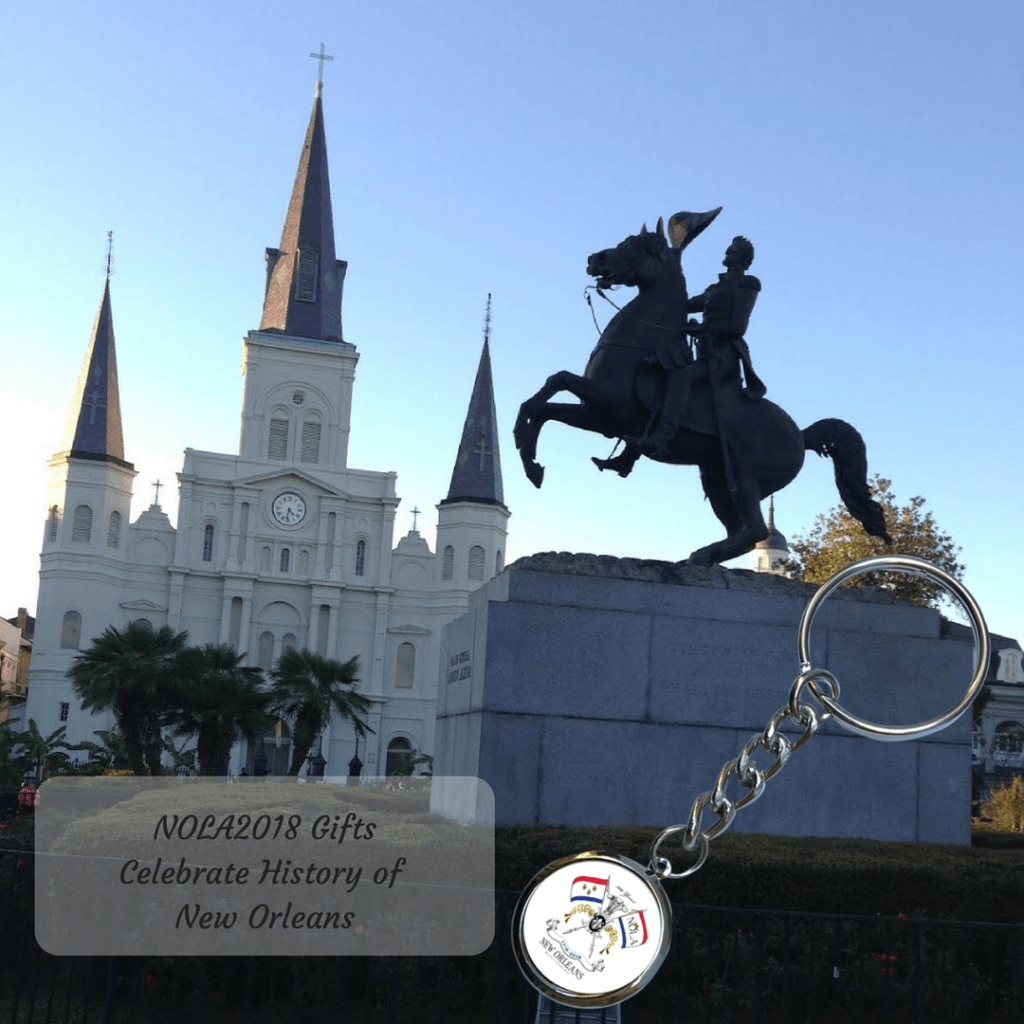 Collectible Gifts NOLA2018 Key Ring St. Louis Cathedral