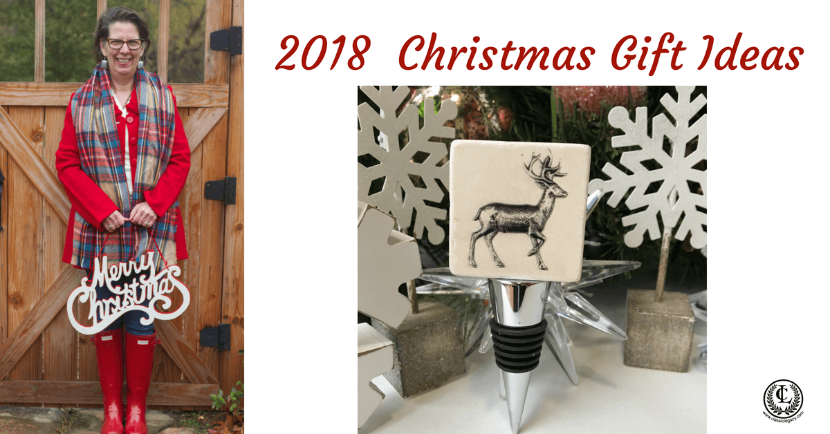 Deer theme wine bottle stopper for 2018 Christmas gift