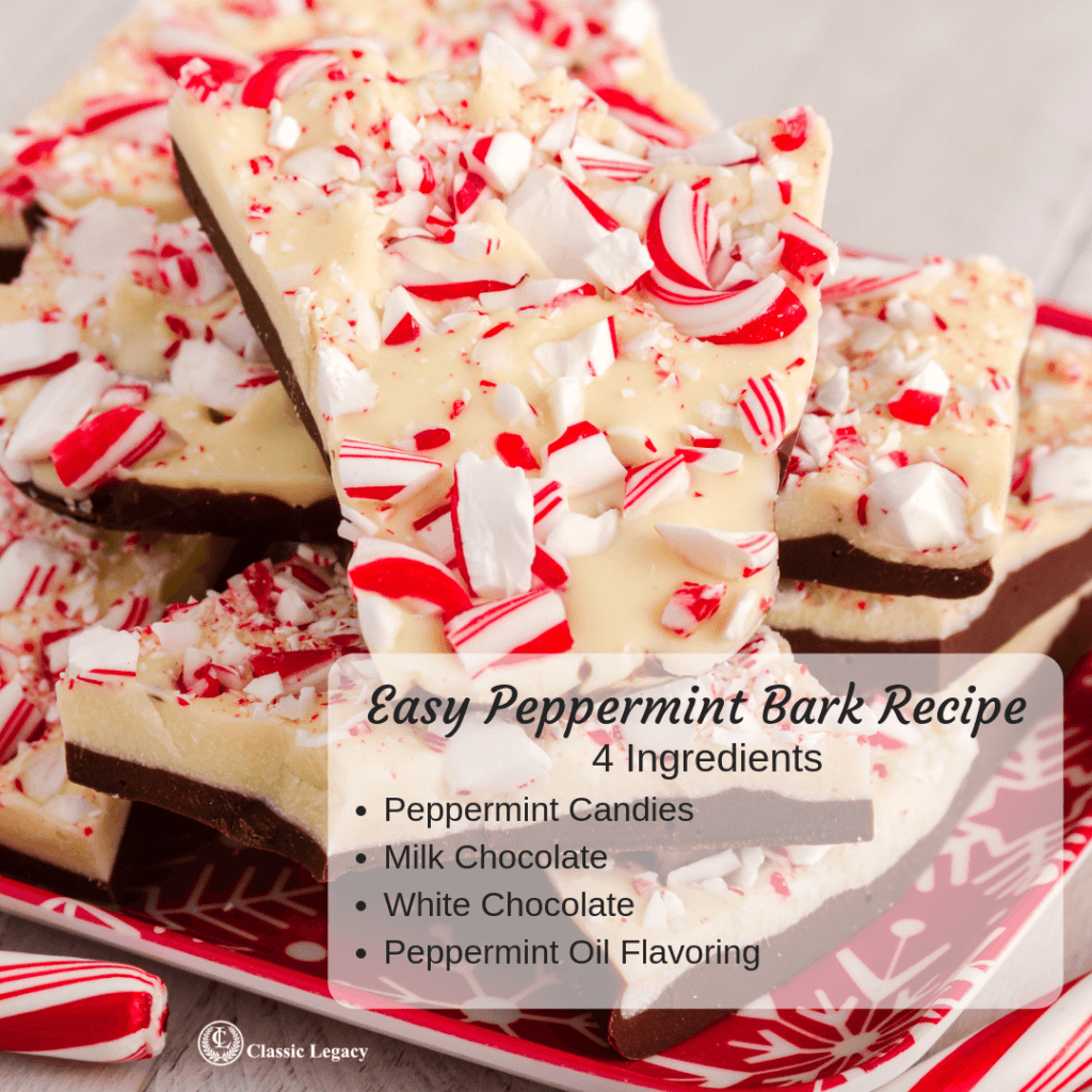 Peppermint Bark and Heart Gifts