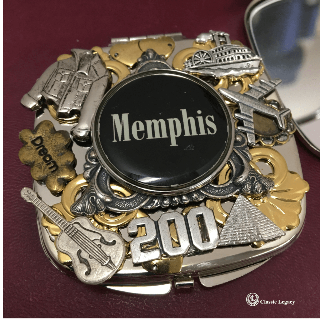 Purse Mirror Memphis Bicentennial