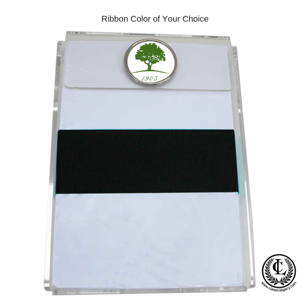 logo golf gifts for country clubs notepad with custom logo