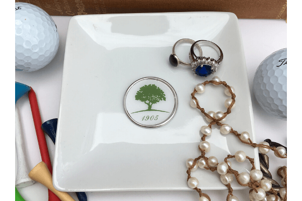 Custom Gifts for Golf Clubs Trinket Tray