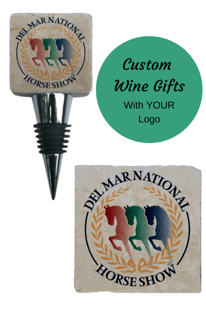 Logos on Wine Gifts such as Del Mar National