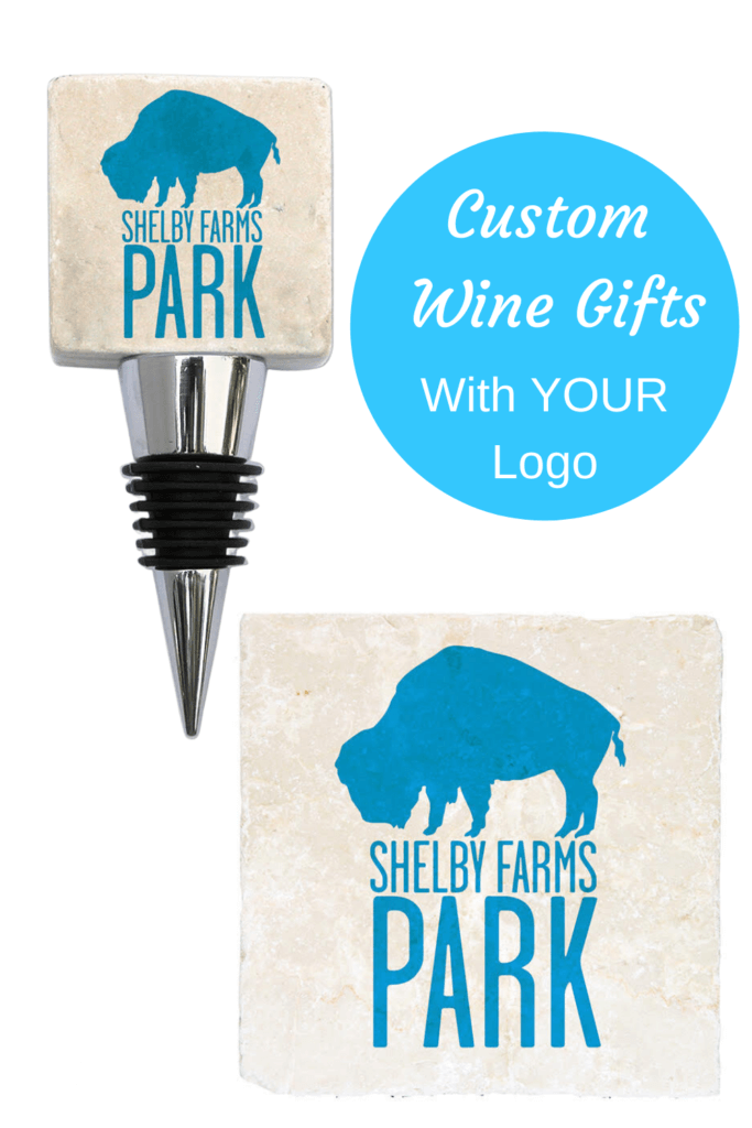 Wine Gifts with logos like Shelby Farms Park in Memphis